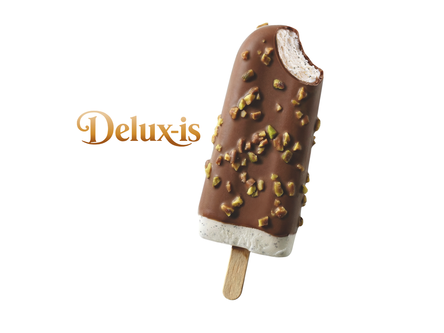 Delux-is Havsalt og Pistasj