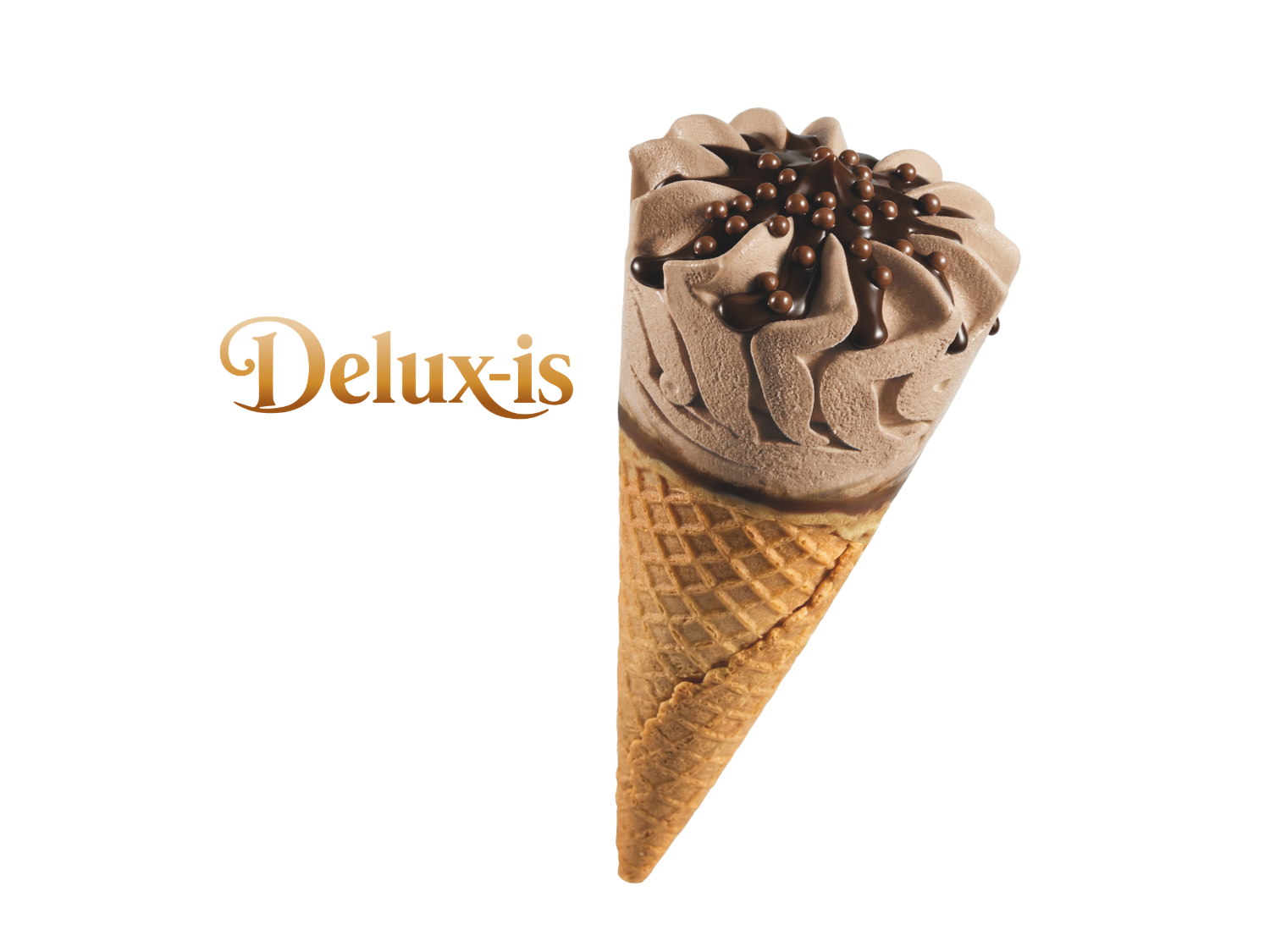 Delux-is Trio Sjokolade