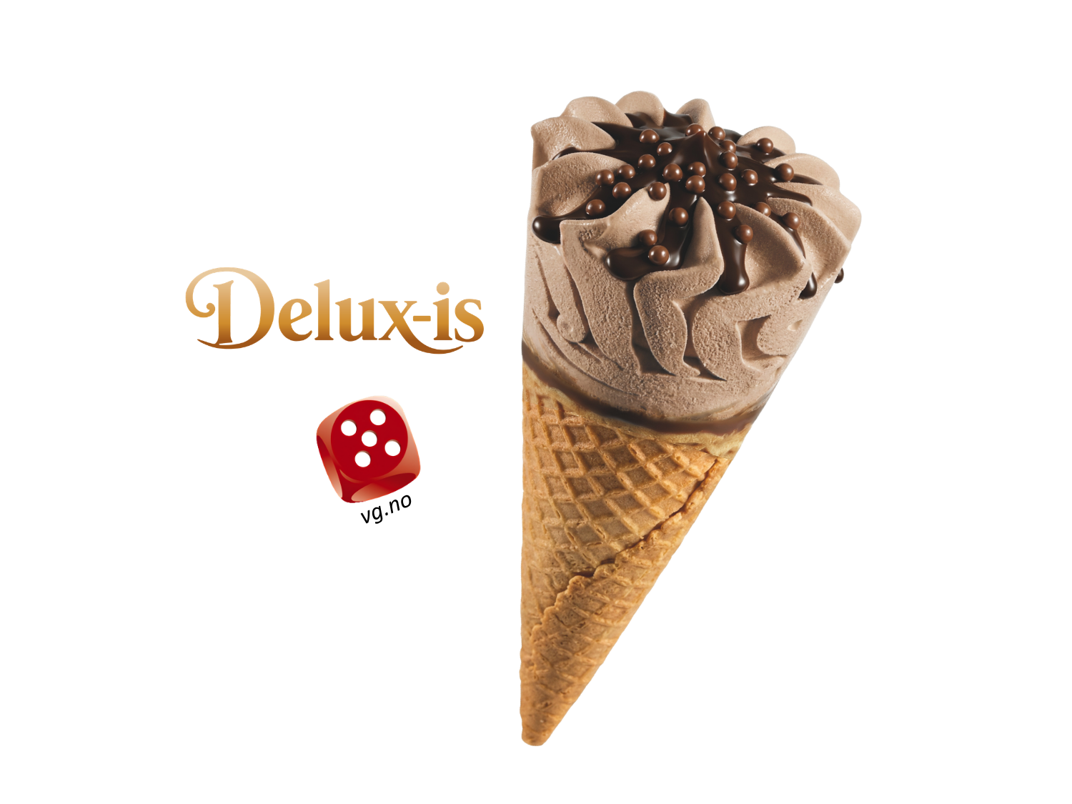 Delux-is Trio Sjokolade