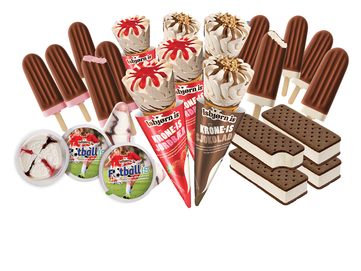 Kroneis Sjokolade kroneis-sjokolade